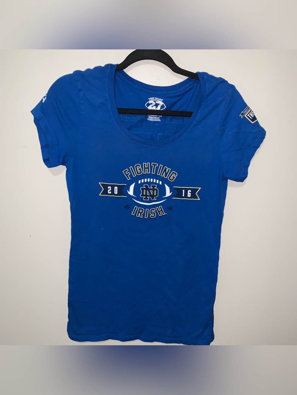 Women's Royal Blue Graphic Tee - 2016 Crest